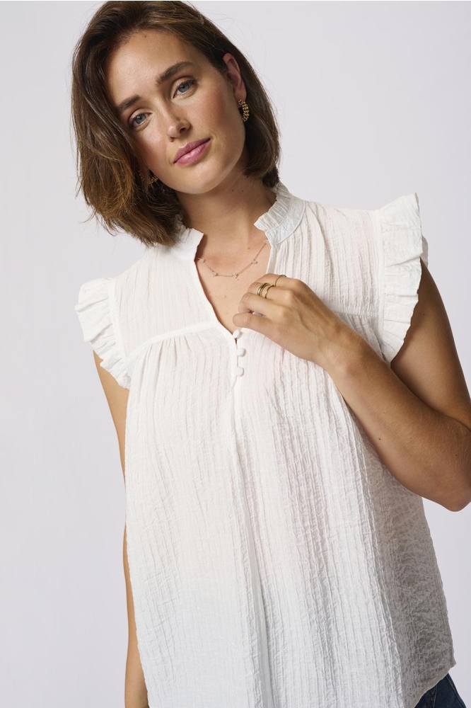 KALIANY VIA BLOUSE 10509993 CHALK